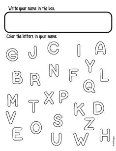 the alphabet worksheet for kids to learn how to write and draw letters in