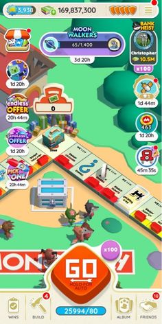 the mobile game monopoly is available for free on iphone and ipads, but it's still in play