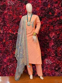 Check out this beautiful suit, which is sure to bring out the innate grace and grandeur in you! Color - Light peach Fabric & Work Style - - Soft Chiffon fabric. Details - - Assured quality - Wash care instruction: Dry clean only. - Slight variation in color is possible due to digital photography. Indian Bridal Couture, Peach Fabric, Fabric Work, Beautiful Suit, Work Style, Light Peach, Fabric Details, Bridal Couture, Indian Bridal