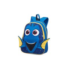 Disney Ultimate Backpack S+ Pre-school Dory-Nemo Classic ($42) ❤ liked on Polyvore featuring bags, backpacks, laptop backpack, day pack backpack, disney, rucksack bag and blue backpack Dory Nemo, Samsonite Luggage, School Rucksack, Rucksack Bag, Cartoon Bag, Disney Bag, Finding Dory, Disney Lover