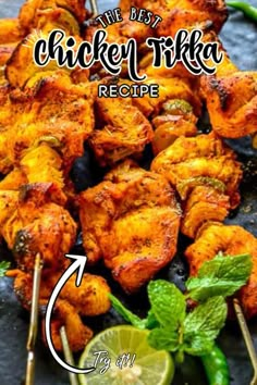 the best chicken tikka recipe