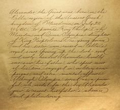 an old handwritten letter with cursive writing