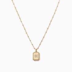 Gold Sur 2.0 Initial Necklace | Personalized Jewelry | Uncommon James Necklace With Letter, Gold Letter Pendants, J Necklace, Uncommon James, Gold G, Letter Pendant Necklace, Gold Letter, Initial Jewelry, Letter Pendants