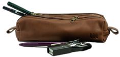 Brown Cases With Zipper Closure For Daily Use, Brown Cases With Zipper Closure For Everyday Use, Classic Rectangular Everyday Pencil Case, Brown Zipper Closure Cases For Everyday Use, Brown Pencil Case With Zipper For Daily Use, Brown Rectangular Pencil Case For Everyday Use, Brown Rectangular Pencil Case With Zipper, Brown Classic Bag With Pen Slots, Classic Brown Bags With Pen Slots