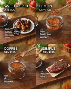 the steps to make homemade barbecue rubs