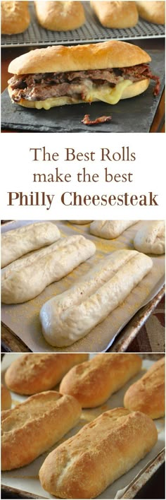 the best rolls to make the best philly cheesesteak are in this recipe