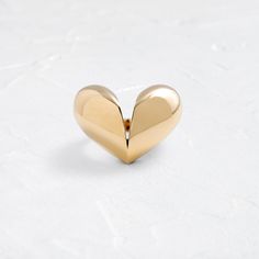 |14k Yellow Gold|7 Luxury 14k Rose Gold Heart Ring, Yellow Gold-plated Heart Ring Gift, Gold Open Heart Ring Gift, Gold Plated Yellow Gold Heart Ring Gift, Yellow Gold Heart Ring With Charm, Minimalist Polished Gold Heart Ring, Minimalist Gold Heart Ring With Polished Finish, Modern 14k Gold Heart Ring For Wedding, Elegant Gold Double Heart Rings