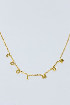 If you are a mom, specially cool mom, you need this necklace for sure! Dainty and high polished COOL MOM around the chain is absolutely simple and chic that is perfect design for all cool moms. It sits perfectly around neck. It looks pretty even at close look because each letter is so well made and polished. 16 inch chain with 2 inch extender. Stainless steel, 18 K gold plated. Great quality that last long with no tarnish.Lead and Nickel Free Made in China Cool Mom, Hair Setting, Mom Necklace, Scrunchie Hairstyles, Steel Jewelry, Hair Accessories Headbands, Stainless Steel Jewelry, Headband Hairstyles, Hair Claw