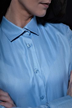 Cotton blouse blue women with cufflinks cuffs, womens blouse tops, button down shirt women, womens button up Blue business blouse Luxury blue collared shirt women made from high quality expencive fabric from Europian manufacture. High quality cufflinks shirt for women with wide herringbone pattern looks very expencive and luxury. This is a lovely blouse for the party as well as a chic office blouse. Long sleeve blouse with a cuffs for cufflinks this is nice clothing for business lady. This is ve Blue Collared Blouse For Work, Classic Blue Collared Blouse, Classic Blue Blouse With Collared Neckline, Elegant Blue Blouse With Collared Neckline, Semi-formal Blue Collared Tops, Elegant Short Sleeve Dress Shirt For Semi-formal Occasions, Formal Light Blue Top With Spread Collar, Blue Blouse With Button Closure And Spread Collar, Elegant Short-sleeve Cotton Dress Shirt