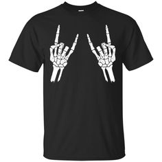 Halloween Skeleton Rocker Graphic T-Shirt available in T-shirt, hoodie, tank top, longsleeve, multi color and size S M L XL XXL 3XL 4XL 5XL. Shipping from the US. Easy 30 day return policy - Shop now! 6.1-ounce, 100% cotton .Double-needle neck, sleeves and hem; Roomy Unisex Fit. Ash is 99% cotton, 1% poly; Sport Grey is 90% cotton, 10% poly; Dark Heather is 50% cotton, 50% polyester .Decoration type: Digital Print. Made by Gildan Rock Style Halloween Tops With Graphic Print, Rock Style Graphic Print Top For Halloween, Halloween Concert Skull Print Tops, Halloween Skull Print Top For Concert, Halloween Skull Print Tops For Concert, Rock Style Skull Print T-shirt, Rock Style Skull Print Crew Neck Top, Cotton Rocker Tops With Skull Print, Halloween Rock Style Crew Neck Tops