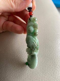 🌈 Parrot Jadeite Jade Pendants, for Necklace, Light Green & Green 🌷 Untreated Natural Jadeite/ Grade A Jade 🌷 Certified : YES 🌷 Jade from Myanmar/ Burma 🌷 100% handmade carving 🌷 Dimensions : ~68.3 x 22.7 x 15mm 🌷 Color : Light Green & Green 🌷 Free standard shipping from Hong Kong with tracking included 🌷 Take approximately 7-21 days to arrive worldwide ❤️ In Chinese Culture: Young people wear jade pendant will have a prosperous life, attracts good luck and friendship Old people Traditional Carved Jade Jewelry, Traditional Jade Gemstone Necklace, Traditional Jade Gemstone Necklaces, Green Oval Carved Necklace, Traditional Jade Jewelry With Natural Stones, Traditional Jade Jewelry With Gemstone Beads, Traditional Jewelry With Jade And Natural Stones, Traditional Green Hand-strung Jewelry, Traditional Green Jade Jewelry