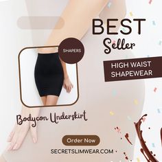 Enhance your confidence with our Women's High Waist Body Shaper Bodycon Underskirt! 👗✨ Discover the secret to a sleek and smooth silhouette with this high-waisted body shaper. Designed to provide firm control and support, it sculpts and shapes your waist, hips, and thighs, creating a flattering figure under any outfit. The bodycon underskirt design ensures a seamless look, allowing you to wear it comfortably and discreetly. Waist Shapewear, High Waist Skirt, Body Shaper, Body Shapers, Belly Fat, Shapewear, Waist Skirt, High Waisted Skirt, The Secret