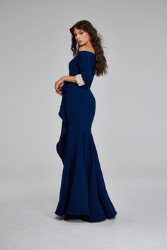 Jovani 42409 Fall 2024 evening collection dress. Formal Gala Floor-length Evening Dress, Formal Gala Evening Dress Maxi Length, Formal Gala Maxi Evening Dress, Formal Maxi Evening Dress For Gala, Gala Evening Maxi Mother Of The Bride Dress, Mother Of The Bride Evening Maxi Dress, Glamorous Evening Mother Of The Bride Maxi Dress, Evening Gala Maxi Dress With Sweep Train, Elegant Maxi Length Mother Of The Bride Evening Dress