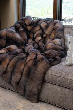 #ad Fur Blankets, Fur Comforter, Blanket Comforter, Fur Bedding, Fur Throw Blanket, Bed Throw, Brown Fur, Fur Blanket, Fur Throw