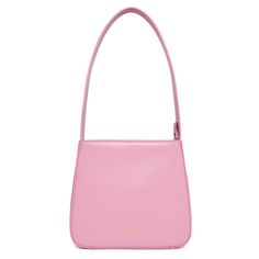 Spring Square Leather Shoulder Bag, Spring Leather Square Shoulder Bag, Square Leather Shoulder Bag For Spring, Everyday Pink Faux Leather Bag, Pink Leather Shoulder Bag For Everyday, Pink Faux Leather Shoulder Bag For Everyday Use, Shoulder Bag Pink, Pockets Fashion, Vegan Handbags