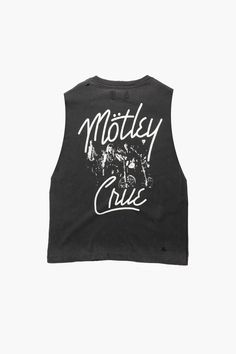 "Lewd, Crued & tattooed" 

OTHER X MÖTLEY CRÜE

We’ve teamed up with the bad boys of rock n roll Mötley Crüe & delved deep into the archives to bring you a collection of painstakingly recreated Vintage Tees & Tanks.

Every tank has been individually treated to create a unique and one-off product. All hand washed, printed, distressed, aged, beaten, blasted & burned here in our UK studio using our signature blend of authentic vintage plastisol inks. 

*Due to the extensive washing process we've de Vintage Tank, New Tank, Motley Crue, Mötley Crüe, 20 Years Old, Rock N, Vintage Tees, Rock N Roll, Relaxed Fit