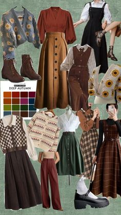 Librarian Outfit, Deep Autumn, Librarian, Outfit Inspo, Color