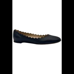 "New - The Item Is Brand-New, Unused, And Unworn. The Item May Or May Not Have The Original Tags And/Or Original Packaging. Round Toe Slips On Leather Upper Padded Insole" Ballet Flats Black, Chloe Shoes, Black Ballet Flats, Leather Ballet Flats, Flat Shoes Women, Ballet Flats, Loafer Flats, Chloe, The Original