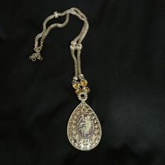 Cameo Champagne Glass Dancing Ladies Alloy Rope Necklace Beautiful Statement Piece Gold Color And White Necklace With Pendant Is 13” Long Pendant Is 2 3/4 Long And 1 3/4 Wide Nwot White Rhinestone Pendant Necklace With Adjustable Chain, Bohemian Silver Rhinestone Necklace For Gift, Bohemian Silver Rhinestone Necklace As A Gift, Silver Bohemian Rhinestone Necklace, Bohemian Silver Rhinestone Necklace, Elegant Locket Chain Necklace, White Metal Necklace With Silver Chain, White Necklace With Silver Chain, White Long Chain Necklace Gift