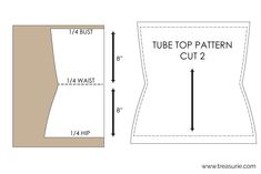 the top pattern cut out for sewing