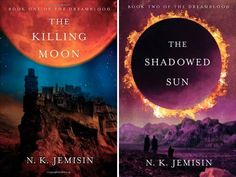 three books about the novel, the killing moon and the shadowed sun