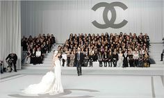 Chanel Show Chanel Wedding, Chanel Runway, Couture Mode, Bridal Show, Chanel Fashion