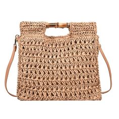 Rope Knitting, Woven Beach Bags, Straw Weaving, Crochet Beach Bags, Beach Crochet, Photography Decor, Straw Handbags, Rattan Bag, Go Bags