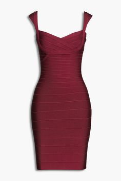 Dress bandage concealed hook and zip fastening at back stretchy fabric mid-weight fabric dry clean imported | Herve Leger Bandage mini dress Ruched Bandage Dress, Lace Up Bandage Dress, Ruched Burgundy Dress, Red Club Dress Classy, Burgundy Dress Formal Bodycon, Knee Length Red Bodycon Dress, Homecoming Dresses Short Tight Maroon, Mesh Bandage Dress, Red Ruched Mini Dress