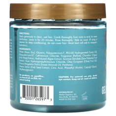 iHerb offers free shipping on orders over $30. Promotes Shine & Great Slip Infused With Saw Palmetto No Parabens No Paraffins No Mineral Oil No DEA No Animal Testing Enjoy! Want smooth, shiny hair with amazing slip? Look no further! Introducing Mielle's Sea Moss Anti-Shedding Gel Hair Masque. This lightweight gel masque infuses brittle strands with intense hydration to restore health and strength. Safe for all hair types, this nutritive formula will deep condition and envelope each strand while Sea Moss Hair Growth, Sea Moss For Hair, How To Use Sea Moss Gel, Mielle Hair Products Sea Moss, Make Sea Moss Gel, Moist Heat, Irish Moss, Hair Masque, Sea Moss