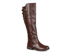 Journee Collection Tori Over The Knee Boot Wide Calf Tall Boots, Extra Wide Calf Boots, Wide Calf Riding Boots, Brown Riding Boots, Wide Calf Boots, Riding Boot, Leather Riding Boots, Womens Knee High Boots, Wide Calf