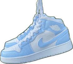 Custom Air Jordan 1 Baby Blue-oicustom Custom Air Jordan 1, Custom Air Jordan, Air Force 1 Custom, Custom Nikes, Shoes Brand, Shoe Style, Custom Shoes, Air Jordan 1, Shoe Box