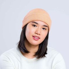 Our cute peach beanie for women is the perfect spring outfit beanie. streetwear beanie, beanie outfit Spring Outfits Casual Chic, Beanie Streetwear, Streetwear Beanie, Yarn Beanie, Beanie Outfit, Cute Peach, Perfect Spring Outfit, Spring Trends Outfits, Colorful Hat