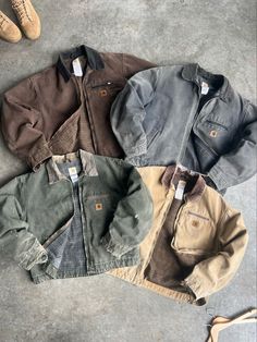 Mens Fall Western Outfits, Cathartic Jacket Outfit, Carhartt Jacket Aesthetic, Vintage Jacket Aesthetic, Farming Outfits, Vintage Carhartt Jacket, Jacket Outfit Women