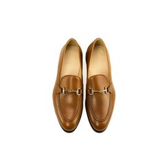 Men's Brown Leather Metal Bit Loafer - The Andrey by Idrese Office Slip-on Loafers With Horsebit Detail, Slip-on Loafers With Horsebit Detail For Galas, Business Casual Loafers With Horsebit Detail, Business Casual Horsebit Loafers With Round Toe, Luxury Horsebit Loafers For Work, Luxury Brown Loafers For Office, Office Loafers With Horsebit Detail And Round Toe, Modern Brown Semi-formal Loafers, Timeless Slip-on Loafers With Horsebit Detail