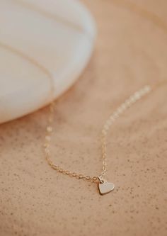 Dainty Everyday Heart Charm Necklace, Minimalist Heart Charm Necklace With Cable Chain, Dainty Charm Necklaces With Cable Chain For Anniversary, Minimalist Heart Pendant Charm Necklace With Cable Chain, Dainty Heart Pendant Charm Necklace With Cable Chain, Valentine's Day Charm Necklace With Cable Chain, Dainty Heart-shaped Charm Necklace With Cable Chain, Dainty Hypoallergenic Charm Necklaces For Valentine's Day, Dainty Cable Chain Necklace For Valentine's Day