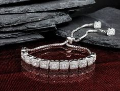 "A simple timeless bracelet, perfect for weddings and special occasions! Our new modern, diamond bracelet design.  An elegant silver bridal bracelet - perfect for your wedding day or as a gift for your bridesmaids. The bracelet in silver has the most beautiful sparkle with  cubic zirconia stones. If you want to combine it with earrings and necklace, I leave the link here. https://www.etsy.com/uk/listing/1276071109/silver-teardrop-crystal-bridal-necklace https://www.etsy.com/uk/listing/1243959614/silver-teardrop-crystal-bridal weight:8.84g * Handmade with love ♡ * Material: 925 Sterling Silver * Standard Bracelet Length: 16 + 4cm extension. If you need it longer or shorter, please leave us a message. * Finish: 18K Gold, 18k Rose Gold, 925 Sterling Silver * Package: All Jewelry will be caref Minimalist Cubic Zirconia Bracelets For Party, Party Silver Diamond Cut Bracelet, Adjustable Cubic Zirconia Diamond Bracelet For Party, Adjustable Dazzling Diamond Bracelets, Party Adjustable Diamond Bracelet In Cubic Zirconia, Adjustable Party Diamond Bracelet In Cubic Zirconia, Party Adjustable Cubic Zirconia Diamond Bracelet, Adjustable Diamond White Bracelet Fine Jewelry, Elegant Adjustable Diamond Bracelet For Party