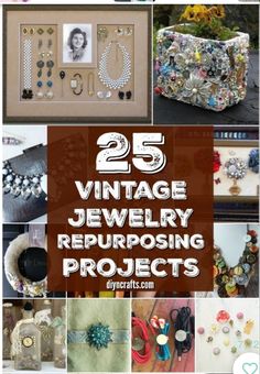 25 vintage jewelry repurposing projects