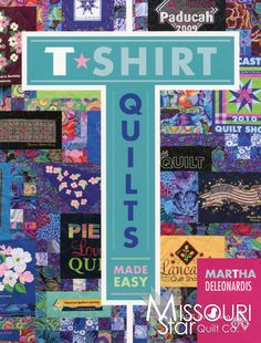 a cross made out of many different types of clothing and words that read t - shirt quilts