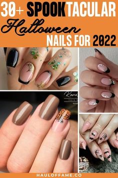 Simple Halloween Nails Short, 2023 Nails Summer, Halloween Nails Stiletto, Summer Nail Ideas 2023, Nail Designs For Halloween, Bridal Shower Nails, Pumpkin Nail Designs, French Manicure Acrylic Nails, Candy Corn Nails