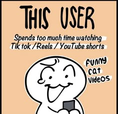 an elephant holding a cell phone with the caption'this user sends too much time watching tik to reels / youtube shorts funny cat videos