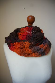 Colorful tube scarf neck warmer neck scarf in red orange brown shades; ready to ship  The tube scarf (neck warmer) is 100% hand-knitted.  Beautiful, colorful and warm tube scarf in shades of red, orange and brown.  It 's very feminine and elegant. So soft and gentle.  Made of high quality yarn - wool and poliamid  Perfect for any time of year and any occasion.  Measures: 30cm x 122cm Please read - warning  To keep the tube scarf beautiful, soft and in perfect condition, you should only hand wash Tube Scarf, Scarf Neck, Brown Shades, Neck Scarf, Soft And Gentle, Orange Brown, Neck Scarves, Neck Warmer, Shades Of Red