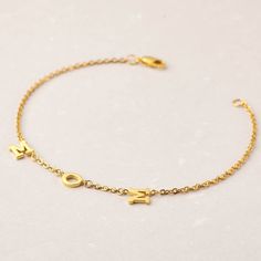 "♥ Personalized Initial Bracelet ♥ Dainty and unique wear for any occasion, this initial bracelet is the best jewelry that you can personalize with any initial of your choice. P R O D U C T ∙ I N F O - Material: Solid 925 Sterling - Finishing: - Yellow - - Character limit: max. 6 characters - Letter is approx. 1/4 inch (6mm) - Space between each letter is approx. 1/2 inch (12mm) - Sizing are as follow: XS: bracelet's diameter is 2\", bracelet's circumference is 6\" S: bracelet's diameter is 2.25 Personalized Name Bracelet - Gift For Mom, Personalized Bracelet For Mother's Day, Mother's Day Custom Name Charm Bracelet, Customized Bracelet For Mother's Day, Gold Letter Bracelets For Personalized Gift, Personalized Gold Letter Bracelets, Mother's Day Name Bracelet With Initials, Mother's Day Initials Name Bracelet, Gold Charm Bracelet For Mom On Mother's Day