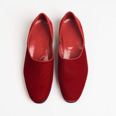 Bode Rosso Slipper In Red Velour- Mens Size 43/ Us10 Never Worn Brand New In Box- Sold Out. Ecco Shoes Mens, Black Leather Dress Shoes, Mens Leather Loafers, Blue Loafers, Black Suede Loafers, Canvas Slip On Shoes, Black Leather Dresses, Brown Leather Loafers, Deck Shoes