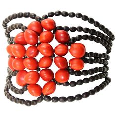 Tired of seeing the same plain jewelry everywhere? Looking for something original that will make you feel elegant, sophisticated, and gorgeous? This wrap bracelet for women designed by Amarno Women Artisans may be what you are looking for. Hand made in the Amazons of Perú with Medium size (8mm) natural Huayruro (why-ee-ru-ro) Peruvian bead, you won’t be just wearing a fashionable piece, but also some of Peru’s treasures and mysteries. The Legend Huayruro seeds are believed to bring positive ener The Amazons, Plain Jewelry, Good Luck Necklace, Hummingbird Pendant, Good Luck Bracelet, Elegant Sophisticated, Luxury Baby, Stretchy Bracelets, Black Earrings