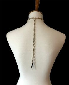 Chic Festival Necklace With Adjustable Chain, Adjustable Fringe Choker, Elegant Leather Jewelry For Festivals, Elegant Lariat Necklace For Festivals, Elegant Leather Necklace For Party, Elegant Fringe Necklace For Festival, Elegant Leather Necklace For Festivals, Elegant Adjustable Fringe Necklaces, Elegant Adjustable Fringe Necklace