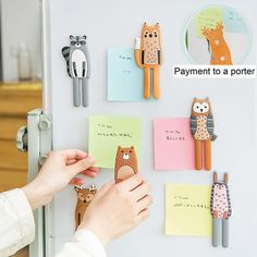 Description: This hook has cute animal pattern design, which makes it more attractive, and it can excellently bring a relaxed and pleasant atmospheres to your life and family. Its magnetic characteristic make this hook can be easily placed on refrigerator, cars or other metal. Made of high quality silicone material, it is durable and flexible. There are 8 sizes for your choose. It is suitable for refrigerator, cars, RVs, boats, white board, etc. Item Name: Refrigerator Magnet Material: Silicone Color Refrigerator, Butterfly Magnet, Fridge Stickers, Small Fridges, Magnet Crafts, Refrigerator Sticker, Hanger Hooks, Refrigerator Magnet, Racoon