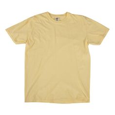 Put your crafty skills to the test with Butter Comfort Colors Garment-Dyed Colors Heavyweight T-Shirt! Cut in a short sleeves style, this t-shirt will be the vehicle for creating a beautiful piece of wearable art that only you can possess. Screen print handmade designs on it, spray paint it, embellish it with fashionable gems and buttons, or simply wear it plain to add slight color to your wardrobe options! Your creativity is tried-and-true, so this shirt will be uniquely you! Details: 	 Size: S Baseball Mom Tshirts, School Spirit Shirts, T Shirt Cut, Comfort Colors Tshirt, Spirit Shirts, Unique Shirt, Hobby Lobby, Cotton Style, Spray Paint