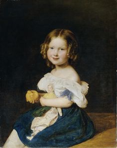 1835  The daughter of the married couple Johann and Magdalena Werner by Ferdinand Georg Waldmüller, James Sant, Regency Portraits, Child Painting, Painted Portraits, Children Portraits, Mary Cassatt, Francisco Goya, Kunsthistorisches Museum, Miniature Portraits