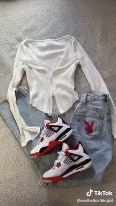 Simple Outfit Ideas Aesthetic, Simple Outfit Ideas, Outfit Ideas Aesthetic, Cute Nike Outfits, Mode Zara, Trendy Outfits For Teens, Tomboy Style Outfits, Simple Outfit