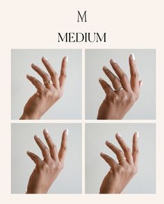 four images of hands with different manies and their fingers showing the middle finger sign